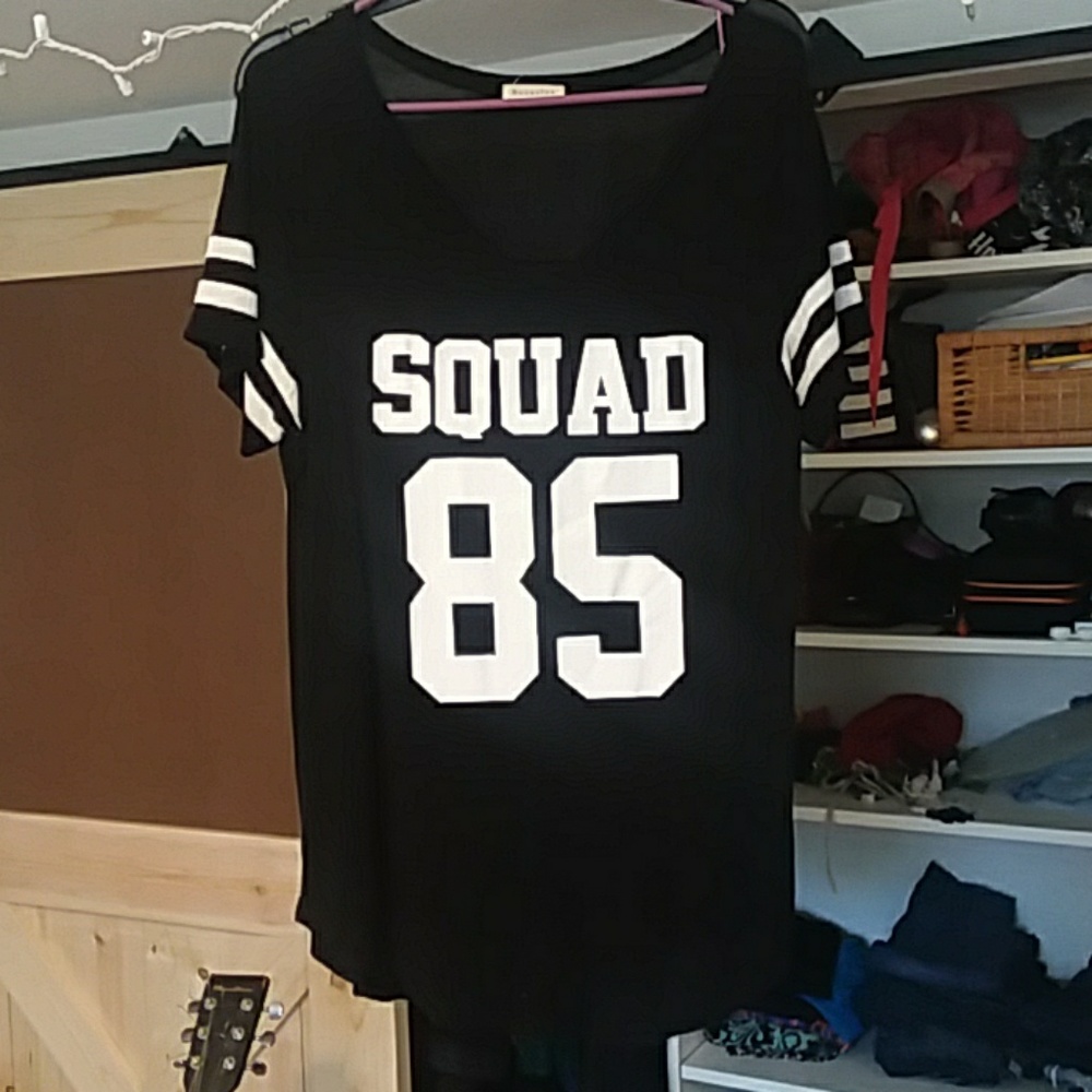 Long Jersy Style Tee Shirt